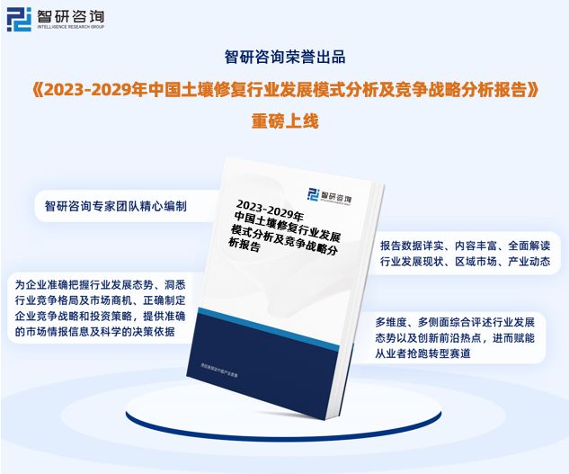 智研咨询报告：2023年土壤修复行业发展现状及市场前景预测(图1)