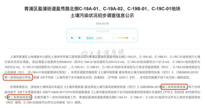 青浦最新建设用地土壤污染调查结果公布1幅幼儿园3幅居住超标(图9)