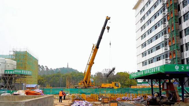 乐昌市异地新建人民医院项目建设进度喜人！(图2)